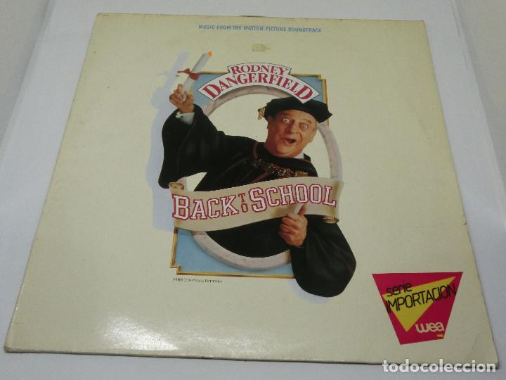Discos de vinilo: LP - BACK TO SCHOOL - RODNEY DANGERFIELD 1986 - Foto 1