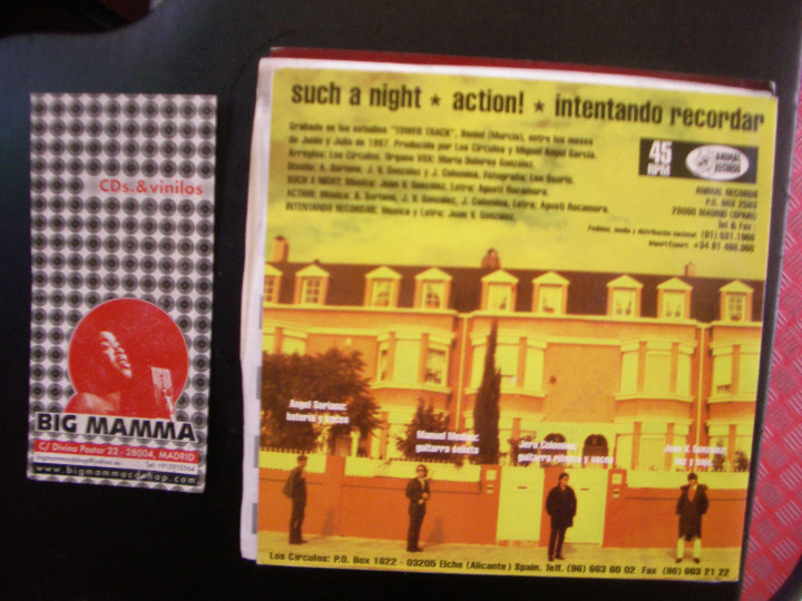 Discos de vinilo: LOS CIRCULOS- SUCH A NIGHT. EP. - Foto 2