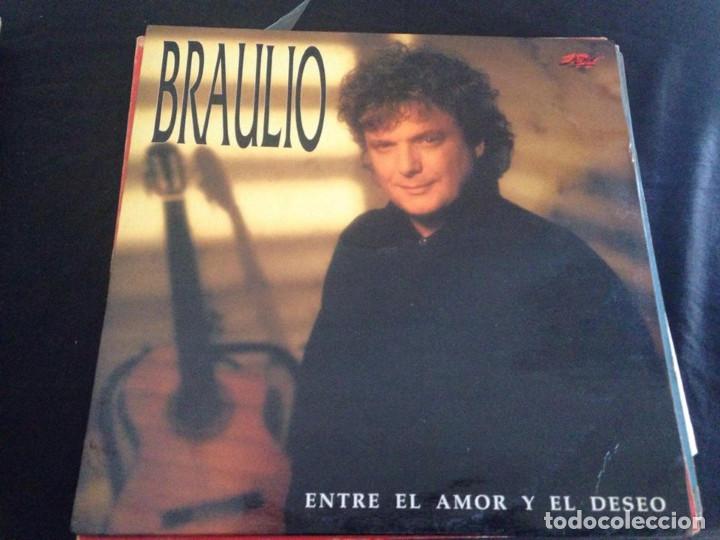 Discos de vinilo: Braulio &lrm;- Entre El Amor Y El Deseo - Foto 1