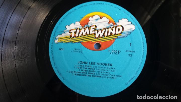 Discos de vinilo: LP JOHN LEE HOOKER: LITTLE WHEEL - Foto 3