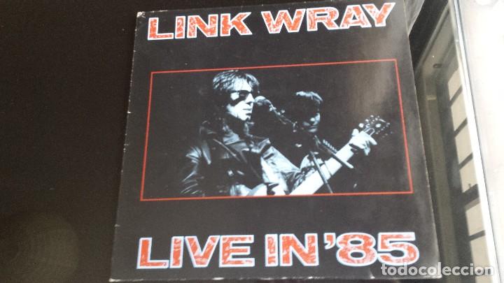 Discos de vinilo: LP LINK WRAY: LIVE IN85 - Foto 1