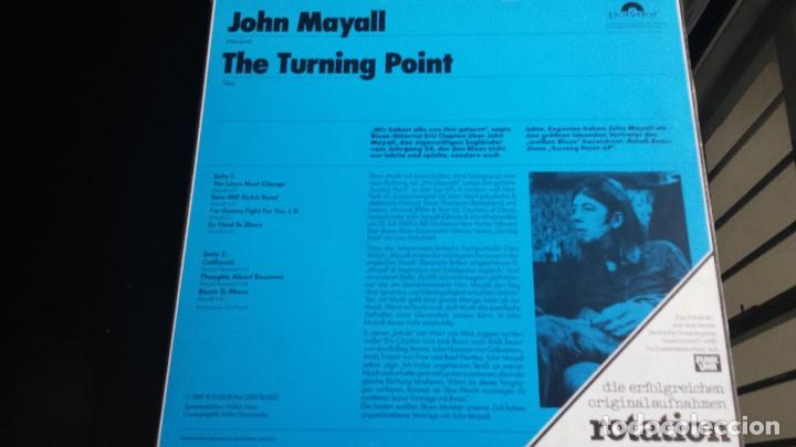 Discos de vinilo: LP JOHN MAYALL: THE TURNING POINT (Edic. Germany 1969) - Foto 2