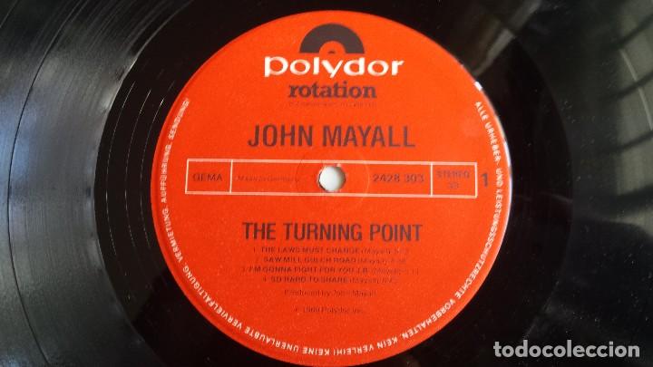 Discos de vinilo: LP JOHN MAYALL: THE TURNING POINT (Edic. Germany 1969) - Foto 3