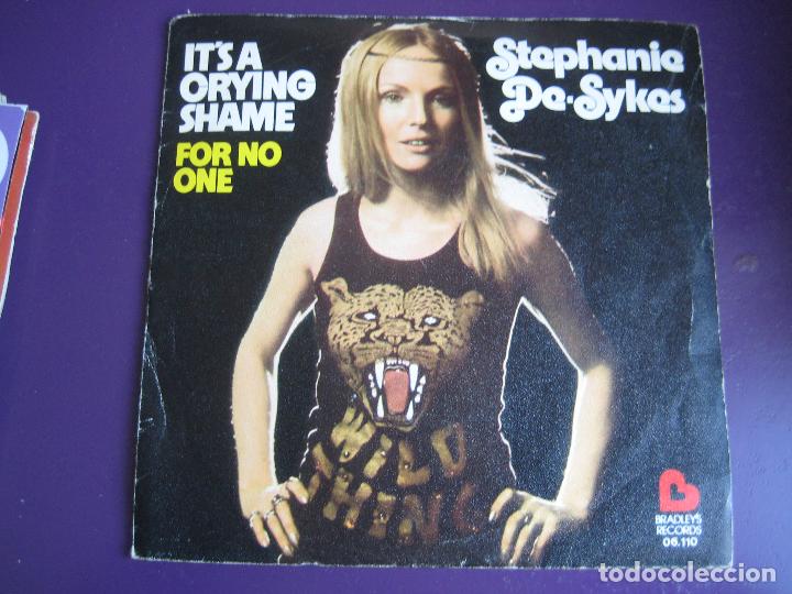 Discos de vinilo: STEPHANIE DE-SYKES Sg BRADLEY'S RECORDS 1975 it's a crying shame/ for no one POP 70'S