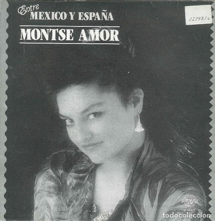 Disques de vinyle: Montse Amor - Entre M&eacute;xico Y Espa&ntilde;a: El Traidor / Ya Se Mi Amor - Perfil P-138 - 1988 - Promocional