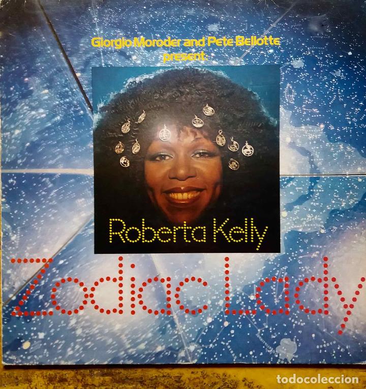 Discos de vinilo: ROBERTA KELLY. G. MORODER & P. BELLOTE. ZODIAC LADY. LP ESPA&Ntilde;A - Foto 1