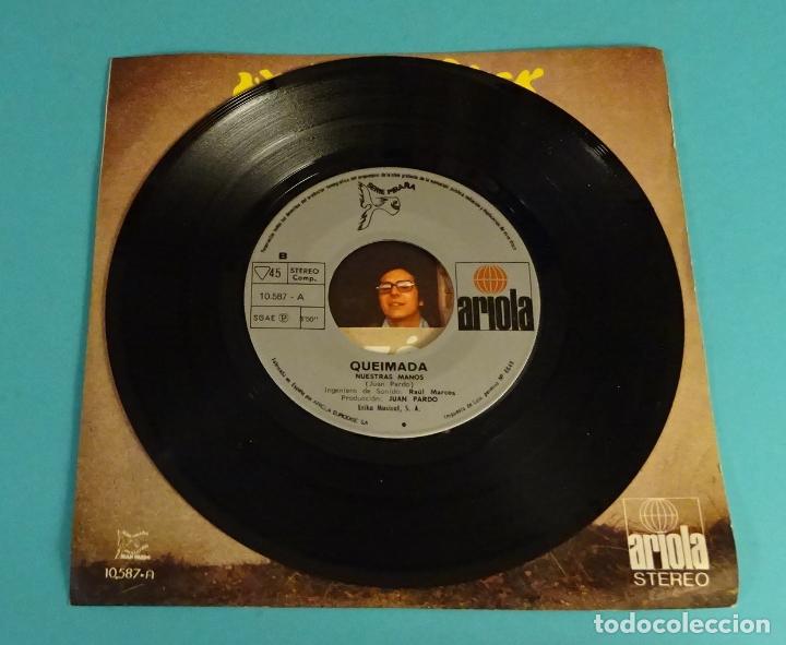 Discos de vinilo: QUEIMADA. EL TROPEZ&Oacute;N. NUESTRAS MANOS - Foto 4
