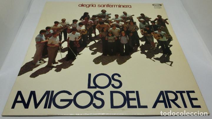 Disques de vinyle: LP - LOS AMIGOS DEL ARTE - ALEGRIA SANFERMINERA - 1976