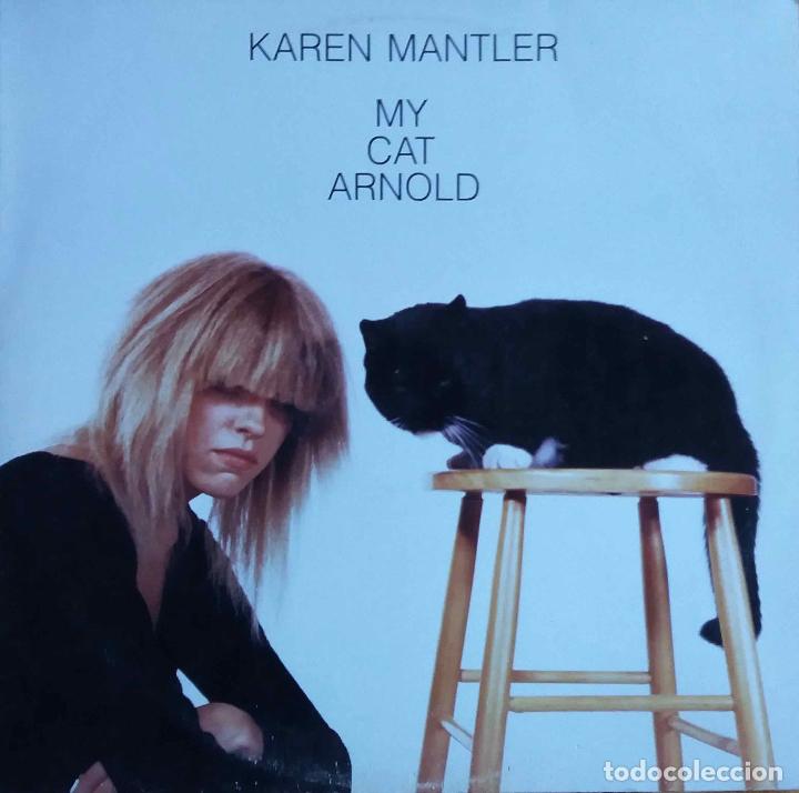 Vinyl-Schallplatten: KAREN MANTLER, MY CAT ARNOLD. LP ALEMANIA EN XTRA WATT / 3 CON ENCARTE CON LETRAS