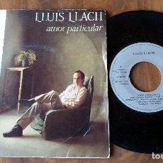Discos de vinilo: SINGLE - ARIOLA - LLUIS LLACH - AMOR PARTICULAR. Lote 112799671