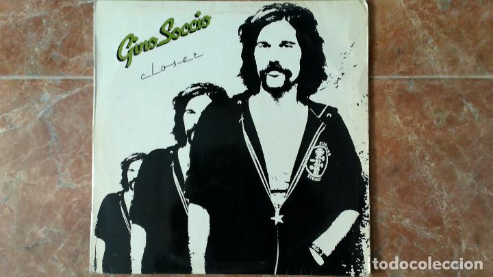 Discos de vinilo: GINO SOCCIO -CLOSER- LP 1981 ATLANTIC SPAIN - Foto 1