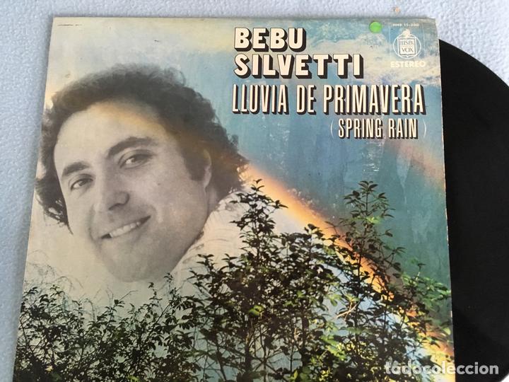 Discos de vinilo: LP BEBU SILVETTI-LLUVIA DE PRIMAVERA - Foto 1