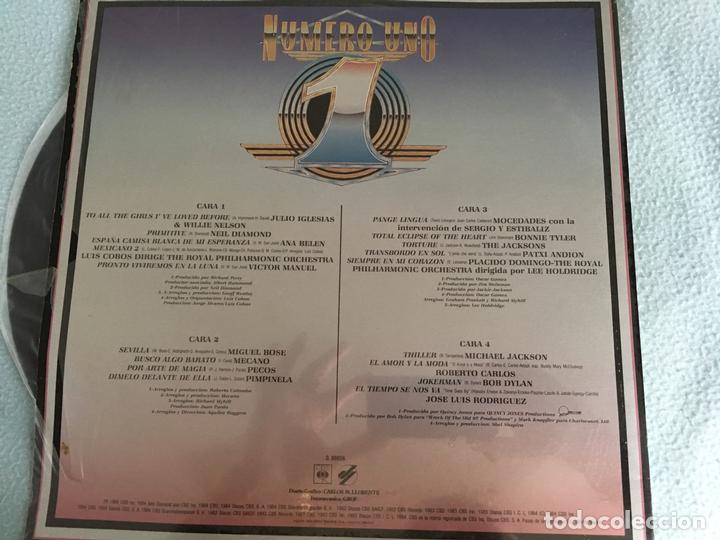 Discos de vinilo: LP DOBLE-NUMERO UNO-VARIOS - Foto 2