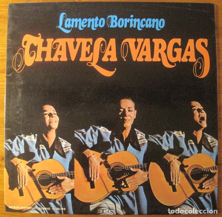 Discos de vinilo: Chavela Vargas &ndash;Lamento Borincano Lp - Foto 1