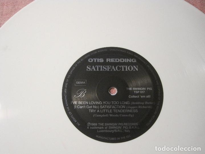 Discos de vinilo: Otis Redding Satisfaction lp (white album) - Foto 4