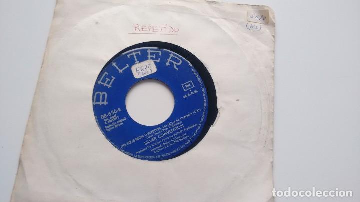 Discos de vinilo: SINGLE (VINILO)-PROMOCION- DE SILVER CONVENTION A&Ntilde;OS 70 - Foto 1