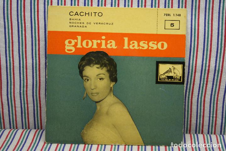 Discos de vinilo: SINGLE GLORIA LASSO CACHITO - Foto 1
