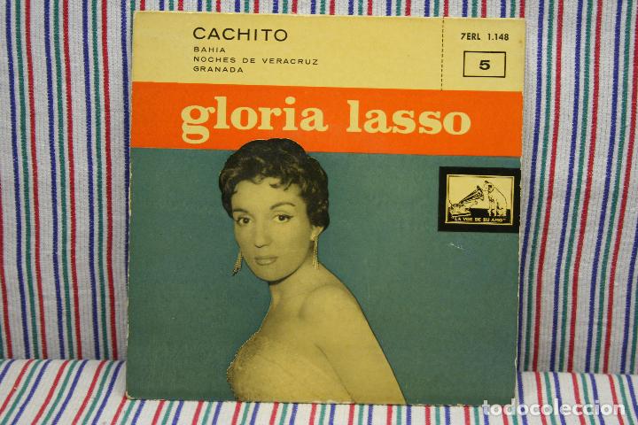 Discos de vinilo: SINGLE GLORIA LASSO CACHITO - Foto 2