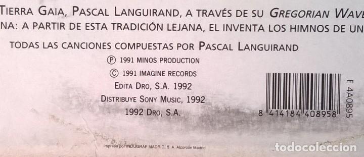 Discos de vinilo: Pascal Languirand. Gregorian Waves, Anubis-4A-0895 - Foto 3