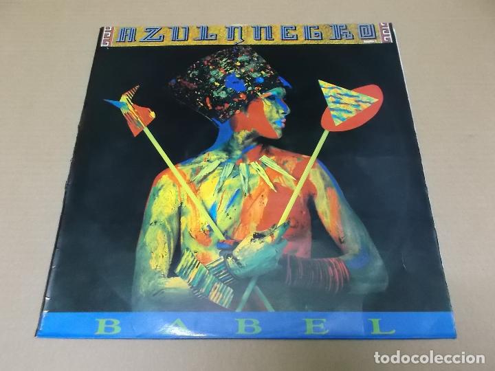 Discos de vinilo: AZUL Y NEGRO (LP) BABEL A&Ntilde;O 1986 - Foto 1