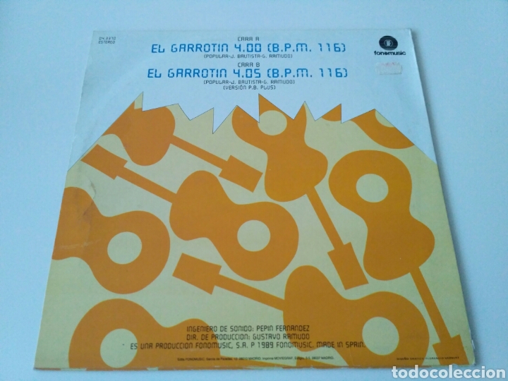 Discos de vinilo: Alejandro Conde - El Garrotin - Foto 2