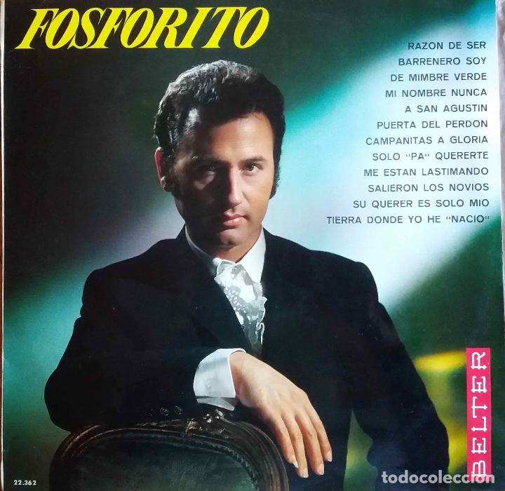 Discos de vinilo: FOSFORITO, RAZ&Oacute;N DE SER. LP ORIGINAL EN BELTER, COMO NUEVO - Foto 1