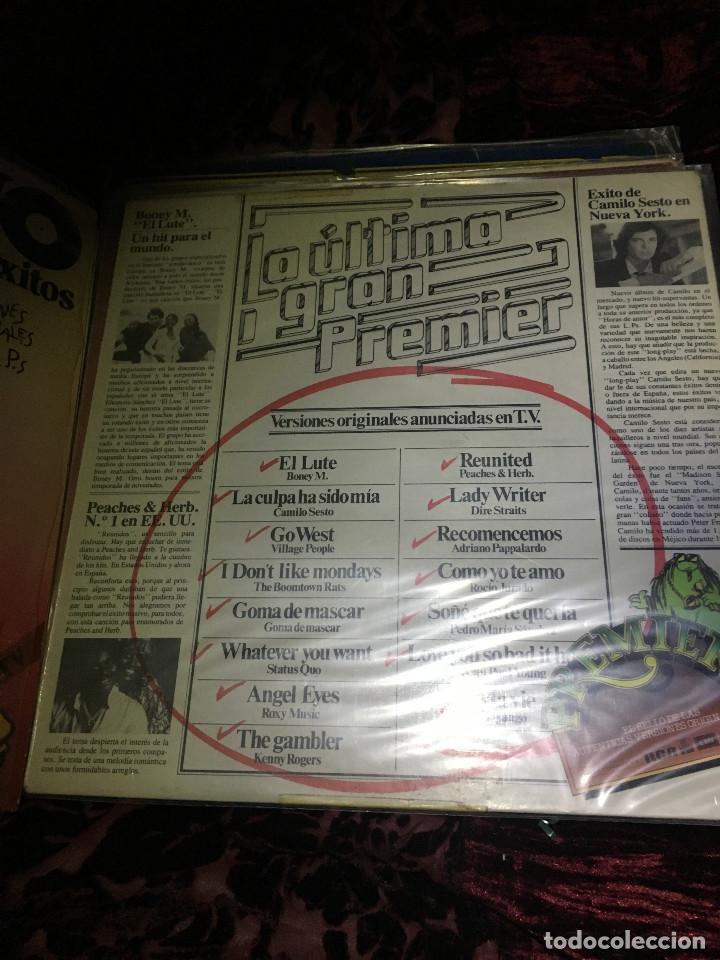 Discos de vinilo: LA ULTIMA GRAN PREMIER- 2 lp - Foto 1