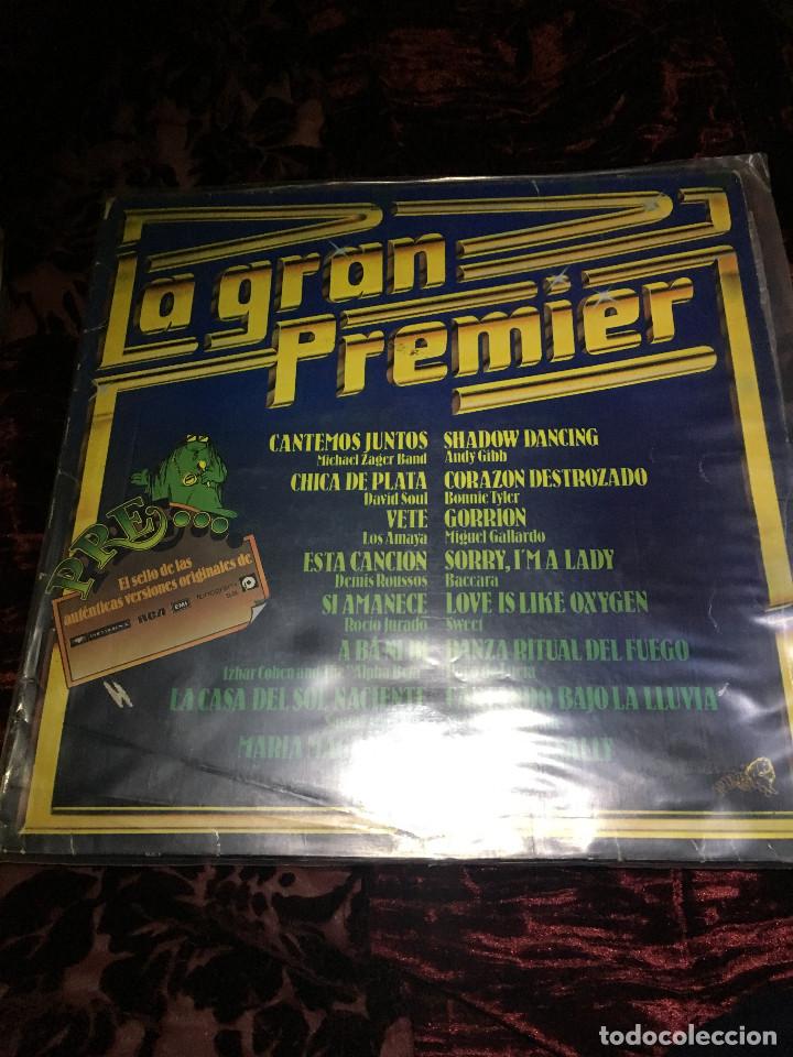 Discos de vinilo: LA GRAN PREMIER - lp - Foto 1