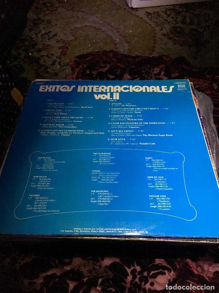 Discos de vinilo: EXITOS INTERNACIONALES VOL. II 2 - Foto 2
