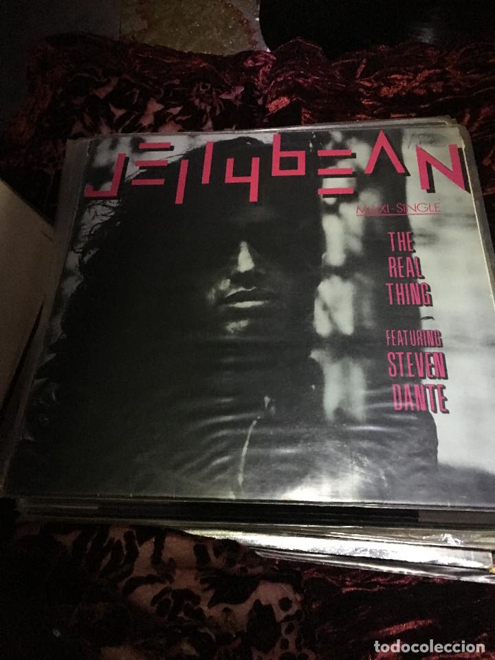 Discos de vinilo: JELLY BEAN FEATURING STEVEN DANTE THE REAL THING MAX - Foto 1