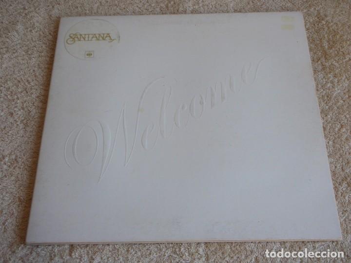 Discos de vinilo: Santana &lrm;&ndash; Welcome USA,1973 CBS - Foto 2