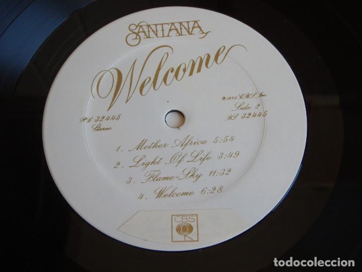 Discos de vinilo: Santana &lrm;&ndash; Welcome USA,1973 CBS - Foto 6