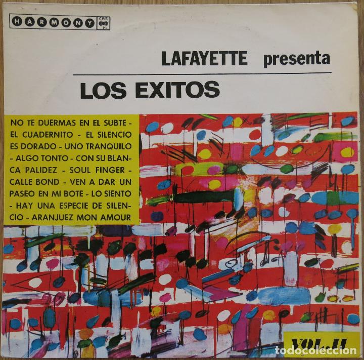 Vinyl records: LP LAFAYETTE PRESENTA SUS EXITOS SUCESSOS VOL II MONO ARGENTINA CYMANDE BLACK HEAT MANU DIBANGO