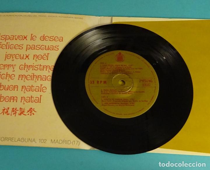 Discos de vinilo: FELICITACI&Oacute;N NAVIDE&Ntilde;A HISPAVOX 1968 - Foto 4