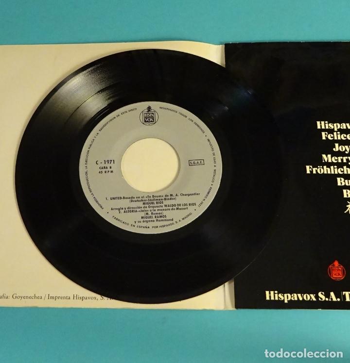 Discos de vinilo: FELICITACI&Oacute;N NAVIDE&Ntilde;A HISPAVOX 1971 - Foto 4