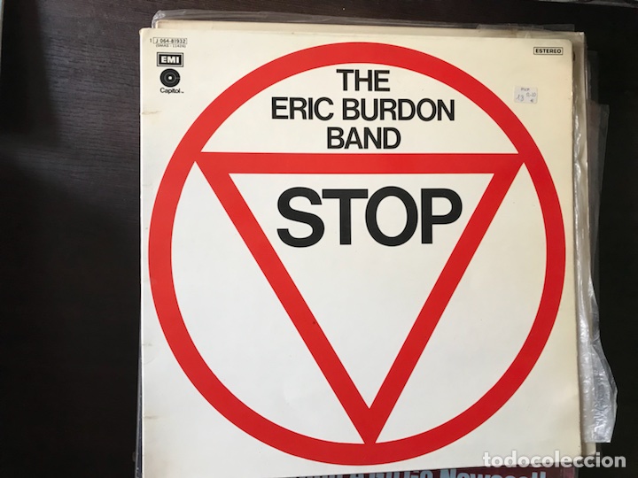 Discos de vinilo: Stop. The Eric Burdon band - Foto 1