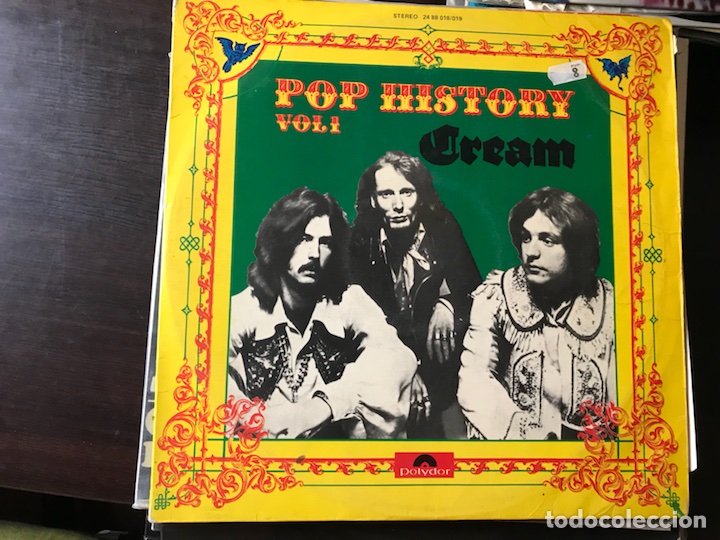 Discos de vinilo: Cream . Pop History. Vol 1 - Foto 1