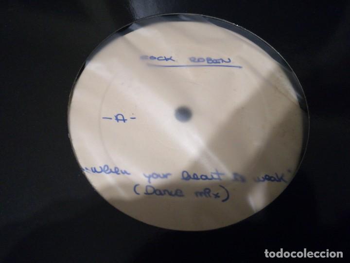 Discos de vinilo: Cock Robin maxi test pressing when your heart is weak-dance mix - Foto 1