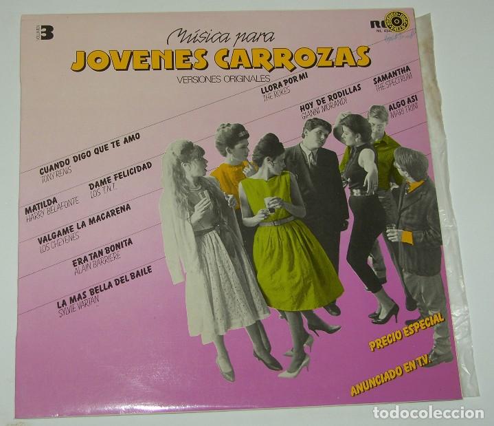 Dischi in vinile: M&Uacute;SICA PARA J&Oacute;VENES CARROZAS - VOLUMEN 3 - VERSIONES ORIGINALES - LP A&Ntilde;O 1980