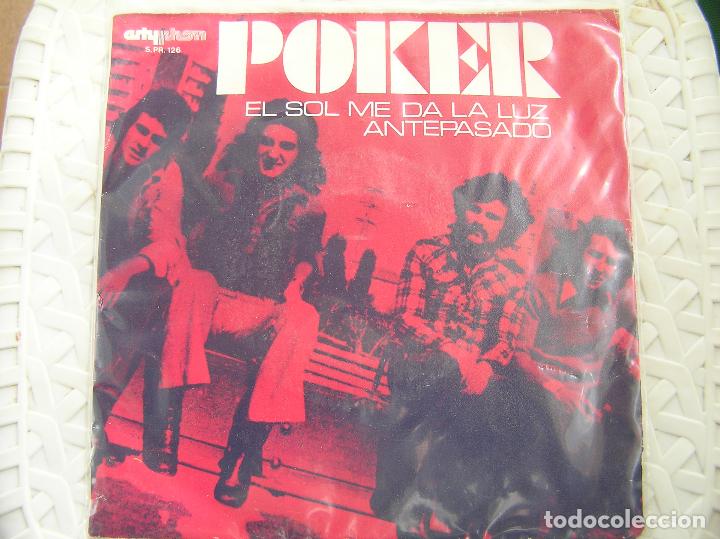 Discos de vinilo: POKER  -  EL SOL ME DA LA LUZ  -  ARTYPHON 1973   -   SINGLE   -   P - Foto 1