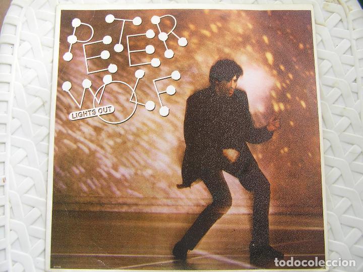 Discos de vinilo: PETER WOLF  -  LIGHTS  OUT  -  EMI 1984    -    SINGLE   -   P - Foto 1