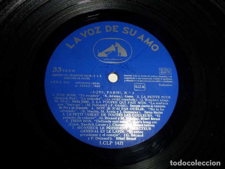 Discos de vinilo: AQUI, PARIS 2 - Foto 2