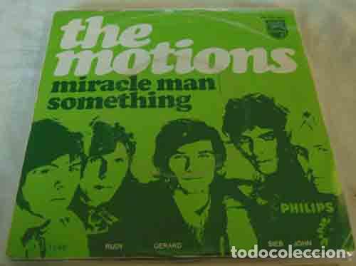 Discos de vinilo: The Motions &lrm;&ndash; Miracle Man / Something - SINGLE 1968 - Foto 1