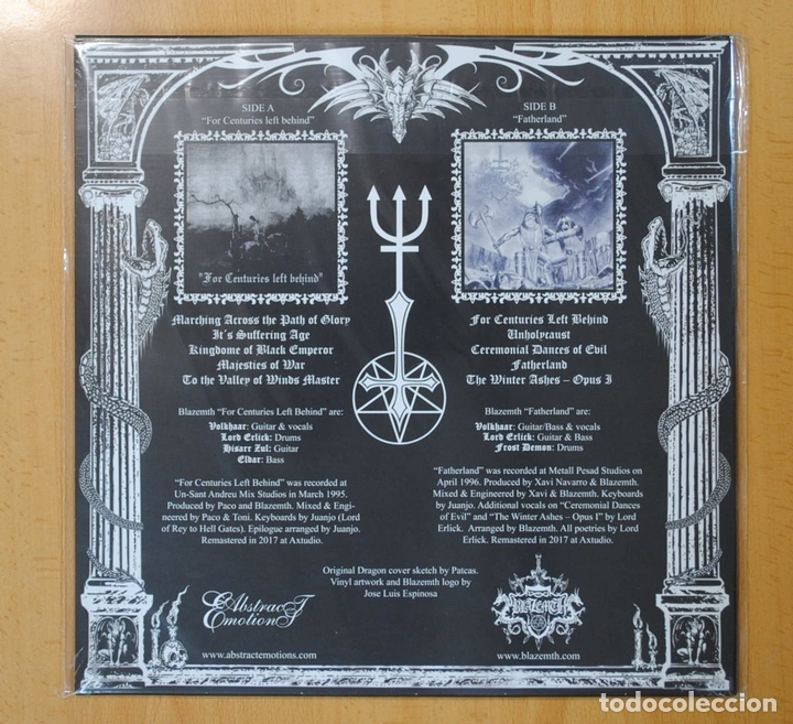 Discos de vinilo: BLAZEMTH - DRAGON BLAZE - LP - Foto 2