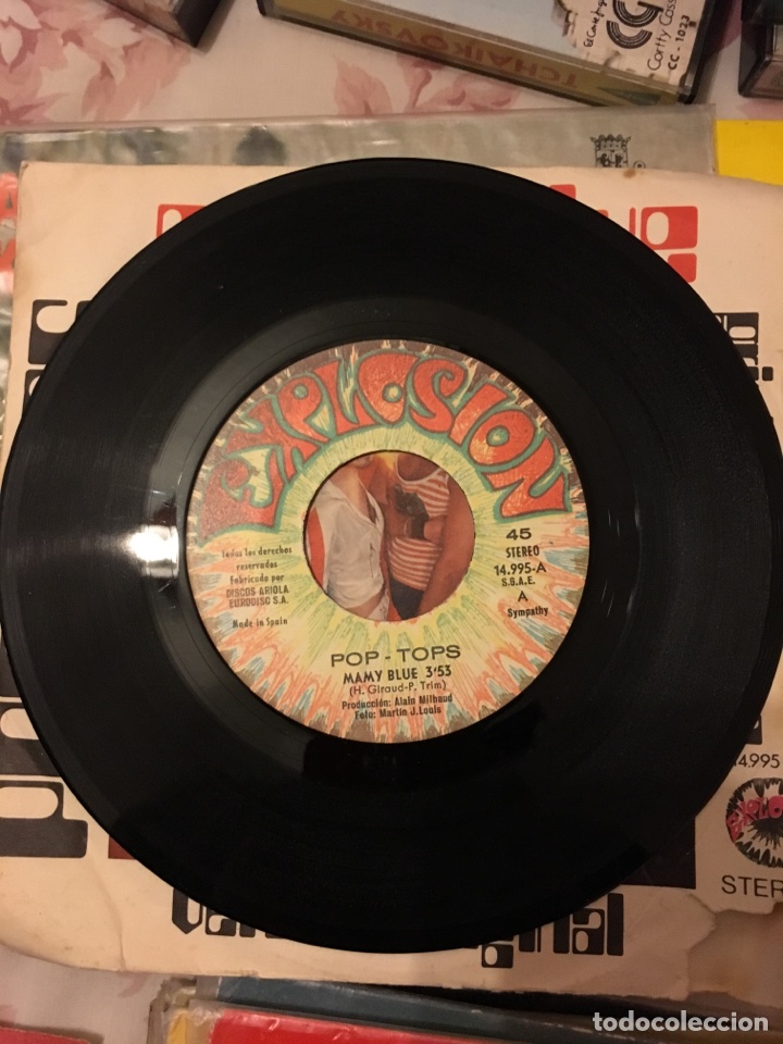 Discos de vinilo: Pop-tops mamy blue - Foto 3