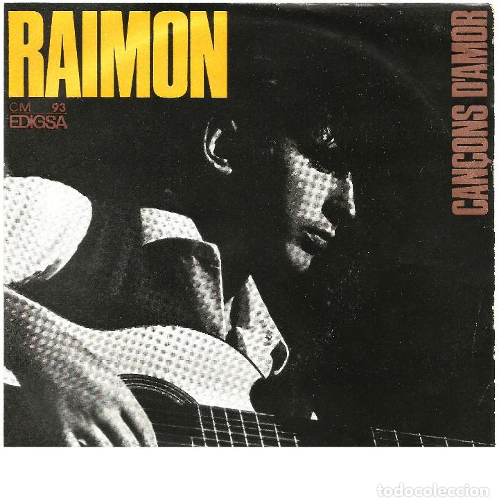 Discos de vinilo: RAIMON (EP) 1965 - CAN&Ccedil;ONS DAMOR - EDIGSA - Foto 1