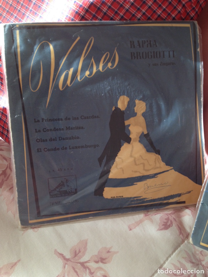 Discos de vinilo: Valses Rapha Brogiotti y sus Zingaros - Foto 1