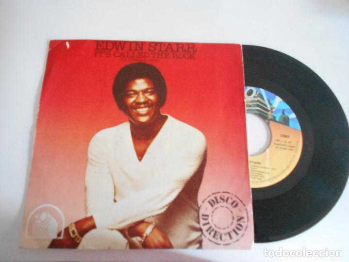 Discos de vinilo: EDWIN STARR-SINGLE ITS CALLED THE ROCK-PROMO - Foto 1