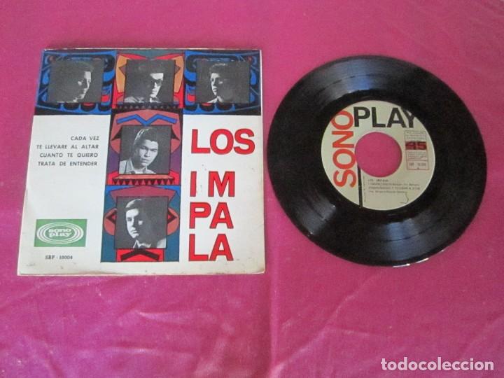 Discos de vinilo: LOS IMPALA CADA VEZ - TE LLEVARE AL ALTAR EP 1966 - Foto 1