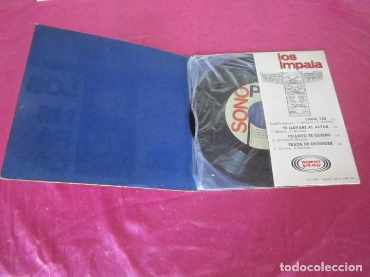 Discos de vinilo: LOS IMPALA CADA VEZ - TE LLEVARE AL ALTAR EP 1966 - Foto 2